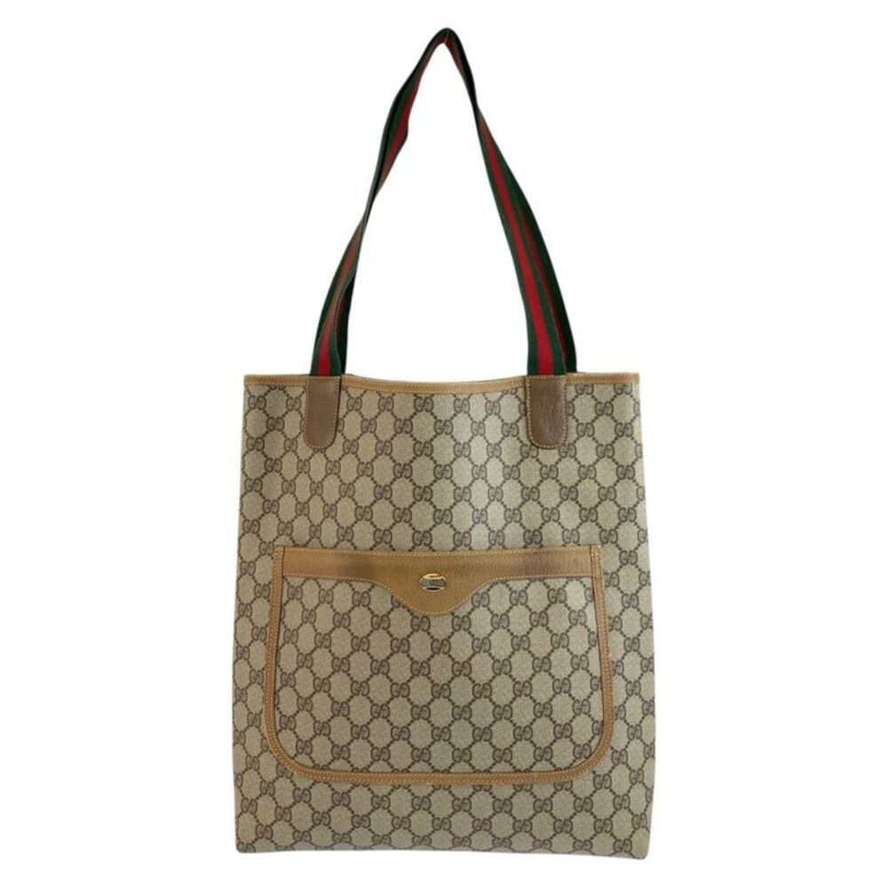 Gucci Shelley Line GG Supreme Canvas Tote Bag